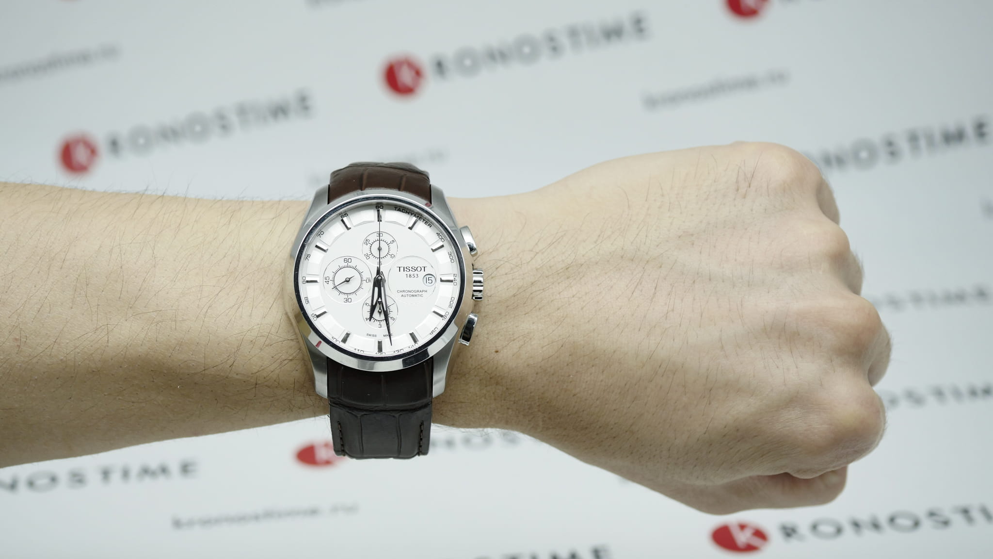 Tissot Tissot Couturier Automatic Chronograph T035.627.16.031.00 Couturier — детали корпуса и кожаный